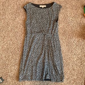 Loft petite print casual dress